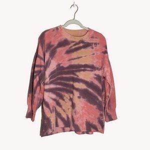Lounge Life -- Tie-Dyed Sweat Shirt Size S